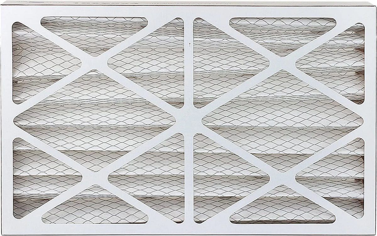 Filterbuy 16x25x4 MERV 13 Pleated HVAC AC Furnace Air Filters (5-Pack)