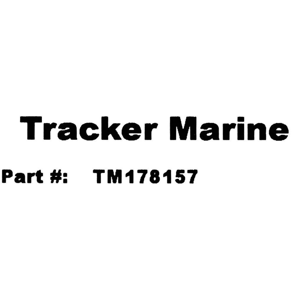 Tracker vessel Non-Skid Mat TM178157 | 10 1/4 x 7 3/4 Inch Black Rubber