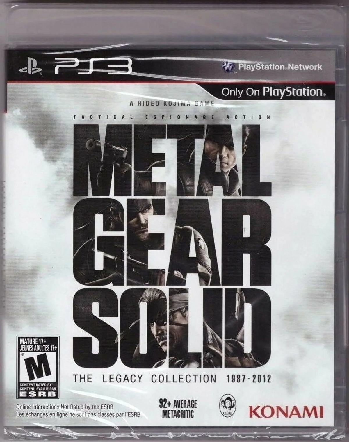 Metal Gear Solid The Legacy Collection -  Playstation 3 PS3 8 Games in One