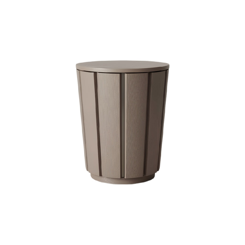 Modern Minimalist Side Table with Textured Design