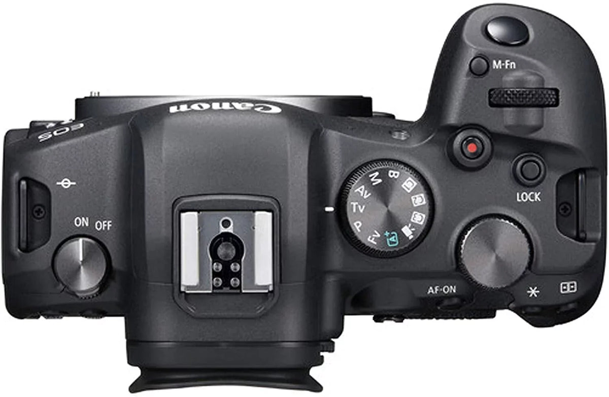 EOS R6 Mirrorless Digital Camera with RF 24-105mm f/4-7.1 STM Lens + 75-300mm F/4-5.6 III Lens + 128GB Memory + Case + Tripod + Filters 41pc Bundle