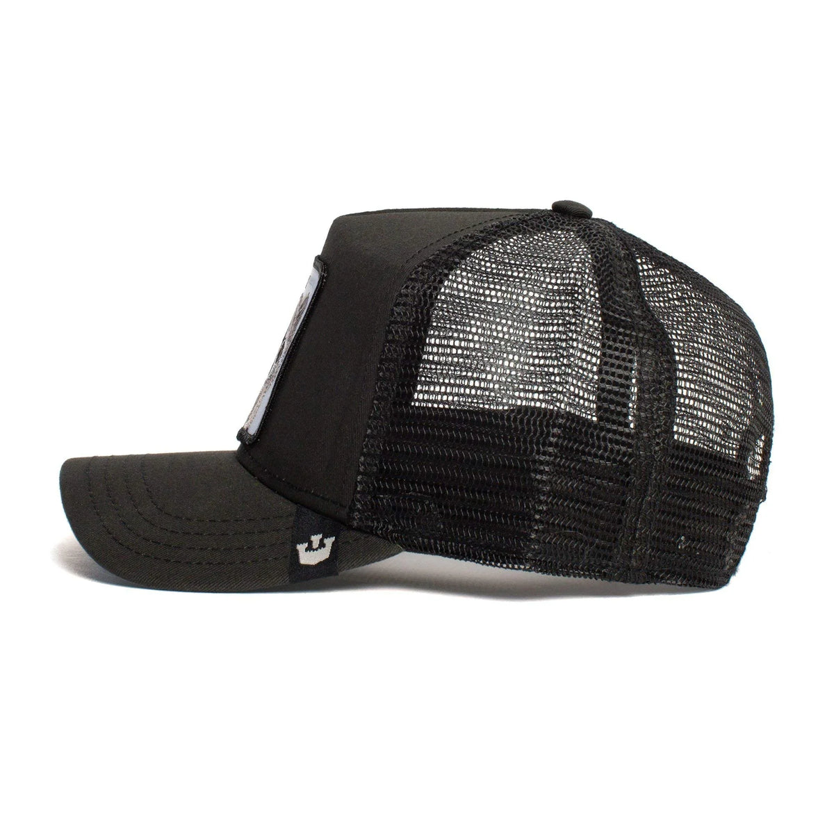 The Farm Unisex Original Adjustable Snapback Trucker Hat, Black (Bandit), One Size. Goorin Bros