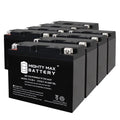 YT12B-4 12V 10Ah Replacement Battery appropriate with Adventure Power UT12B-4 - 8 Pack