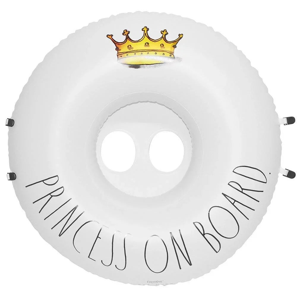 Rae-Dunn Toddler Pool Float - Princess On Board 38001F
