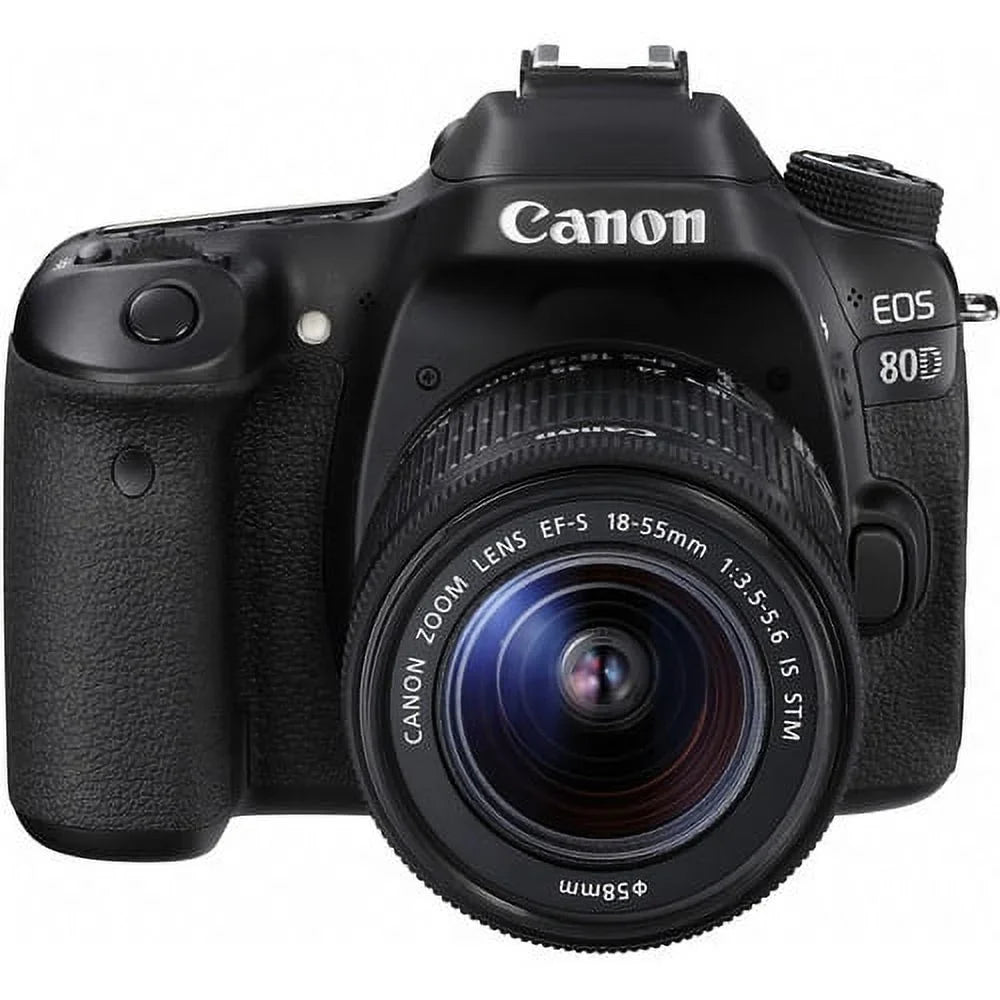 EOS 80D DSLR Camera with 18-55mm Lens + 16GB Expo Essentials Kit
