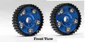 Blue Cam Sprocket matching With 96-00 Acura 1.6L, 90-01 Integra, 99-00 Civic, 94-97 Civic Del Sol Si By OBX