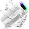 UrbanX Scorpio Series Bluetooth Speaker, IPX5 Waterproof Speakers 360° HD Surround Sound with Punchy Bass, True Wireless Pairing, BT5.3, Portable Speaker for  X venture - White