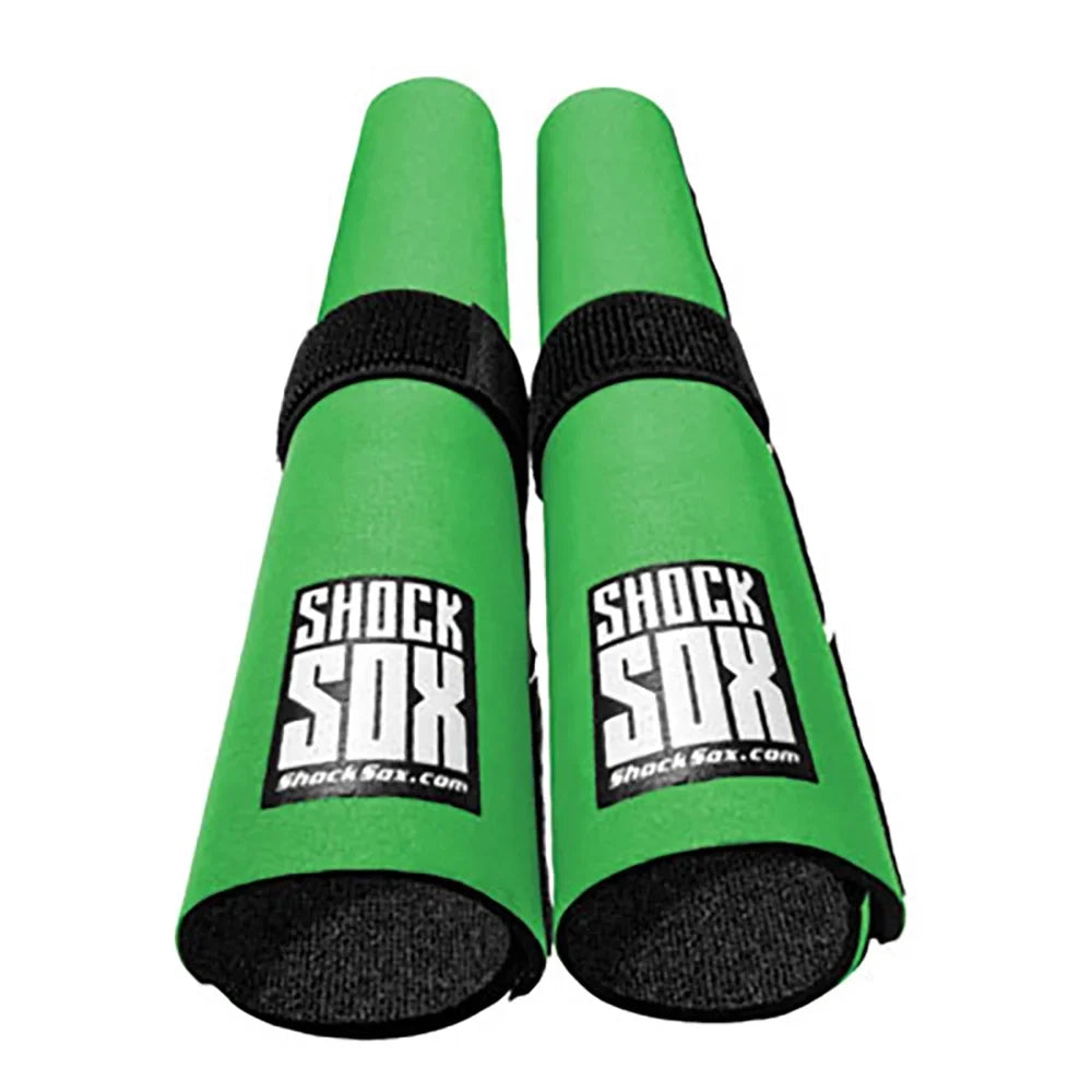 Shock Sox Fork Seal Guards 37-50mm Fork Tube 13 Green matching With Sherco 250 SE-R 2021
