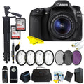 EOS 80D DSLR Camera with 18-55mm Lens + 64GB Buzz-photo Advanced Kit