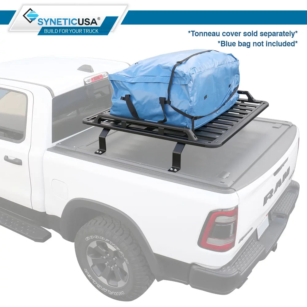 Syneticusa HD Heavy Duty Truck Bed Cargo Load Rack Kit matching with F150 Ram Silverado Tundra Titan