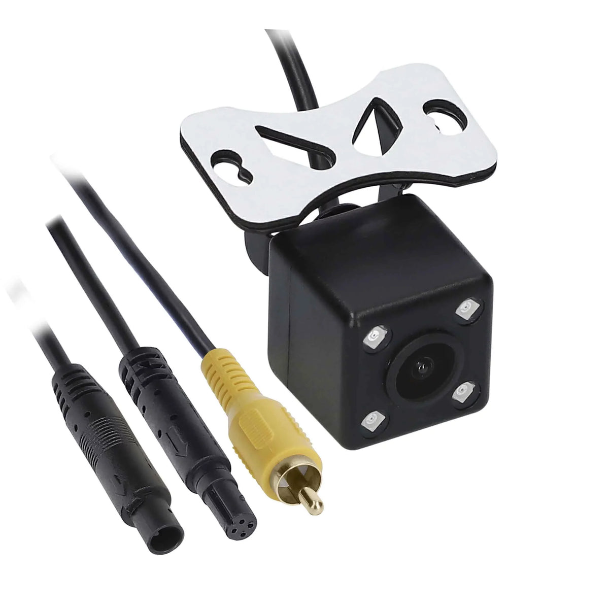 Install Bay TE-SSIR Small Surface Mount Camera W/ 4 Ir LEDs For Illumination New