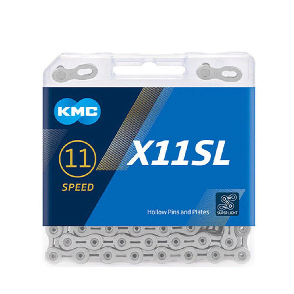 KMC X11SL Speed Mountain Road Bike Chain Reusable Missing Link 11 for 11-Speed Drivetrain System