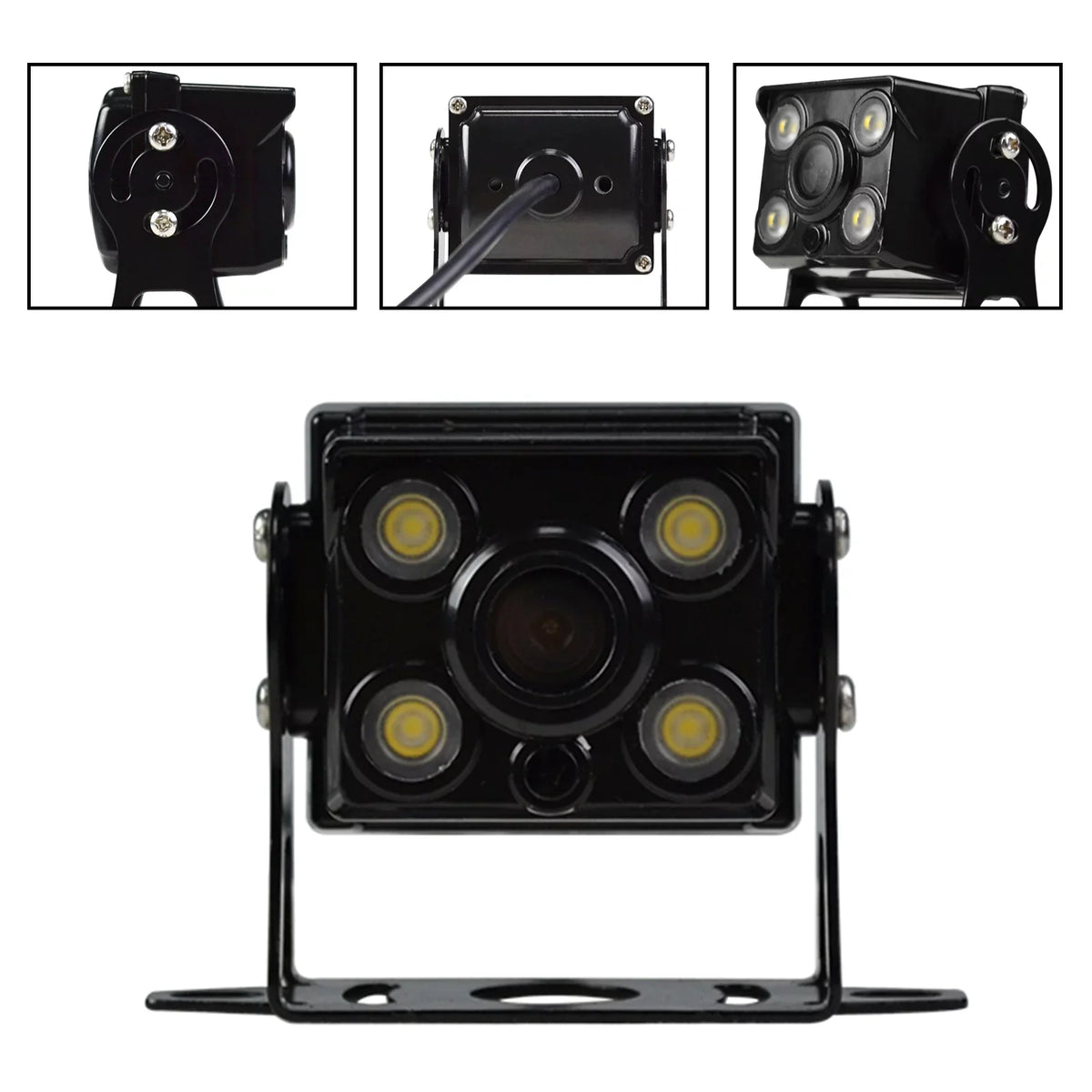 Waterproof 4 LED IR Night View Rear View Reverse Backup Camera For Bus Truck RV